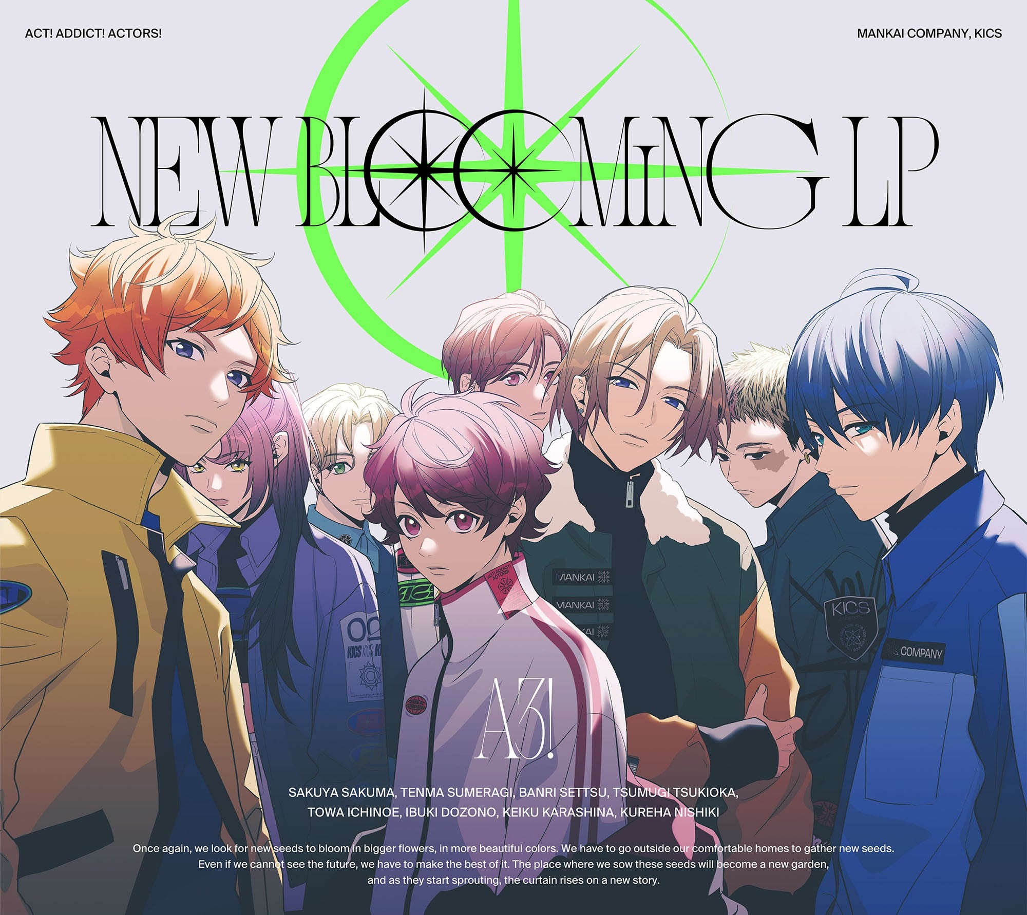 A3! NEW BLOOMING LP Release on April 23, 2025